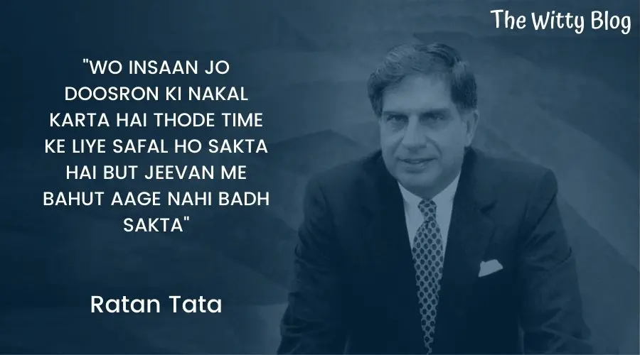Ratan Tata Quotes