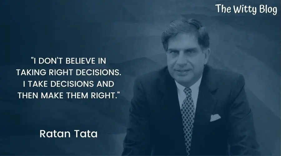 Ratan Tata Quotes